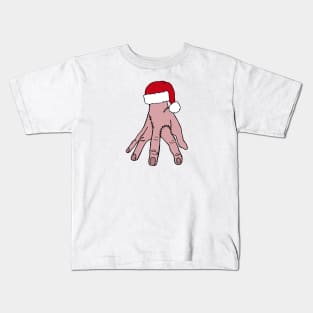 Thing with Santa hat Kids T-Shirt